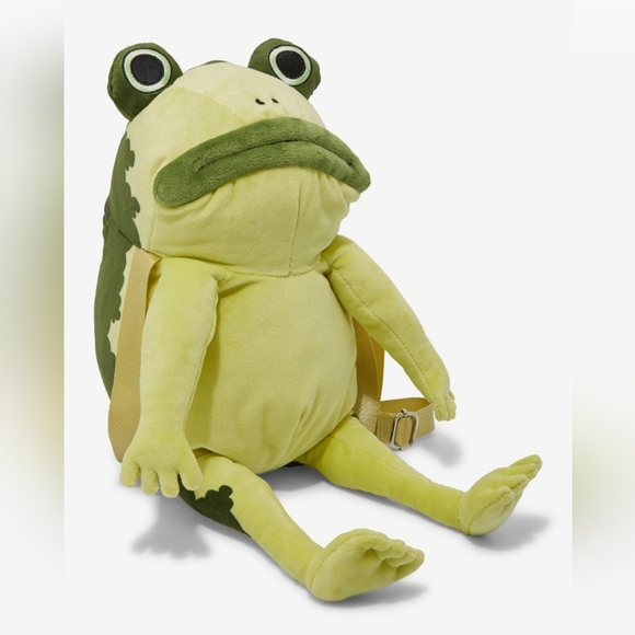 Over The Garden Wall Frog Plush Crossbody Bag Purse Tote Greg Jason FUNDERBERKER - Picture 2 of 4